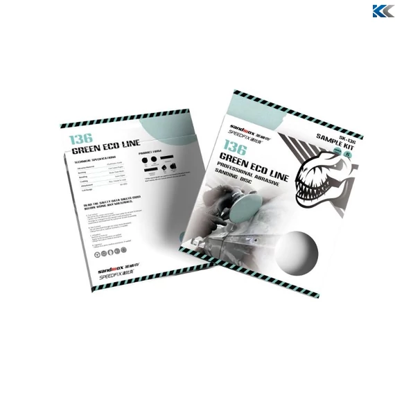 Sandwox 136 Körpapír 150mm 15ly 
12db 80-120-180-240-320-400  2 db/ szemcseméret
