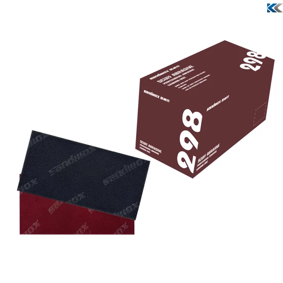 Sandwox Premium Scotch-brite csiszoló lapka 115 x 230mm P360 Vörös