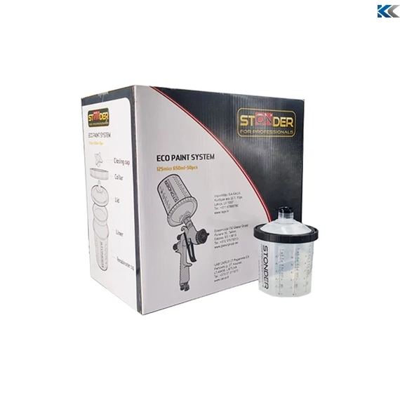 STONDER EPS tartály szett 50db 125mic 650ml