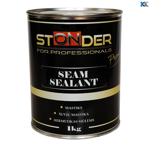 STONDER Ecsetelhető tömítő sötét szürke 1kg