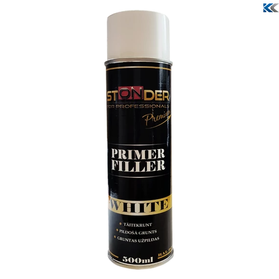 STONDER Primer filler szórógitt spray fehér RAL9003  500ml