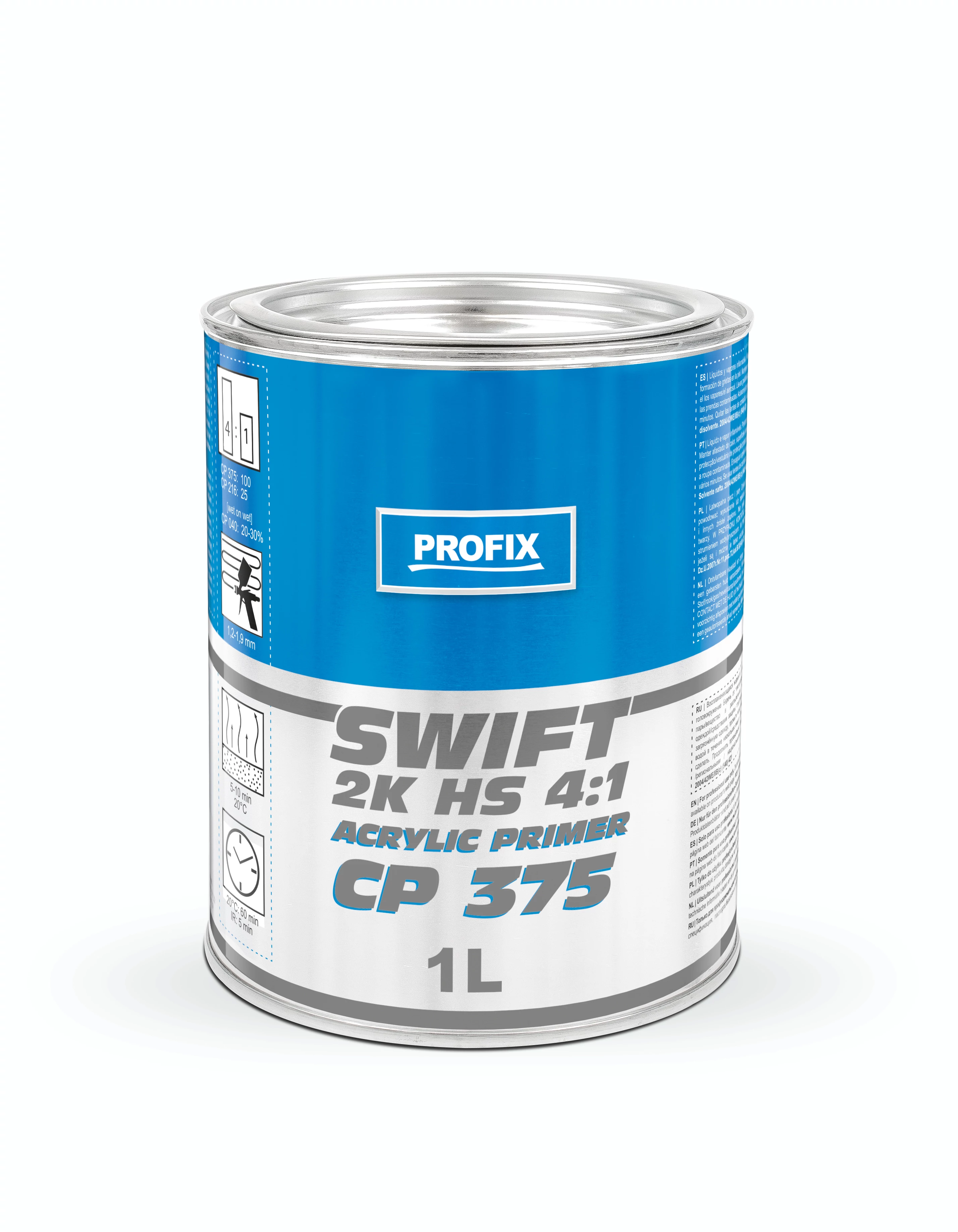 Profix Filler 4:1 /CP375/ SWIFT szürke 1L