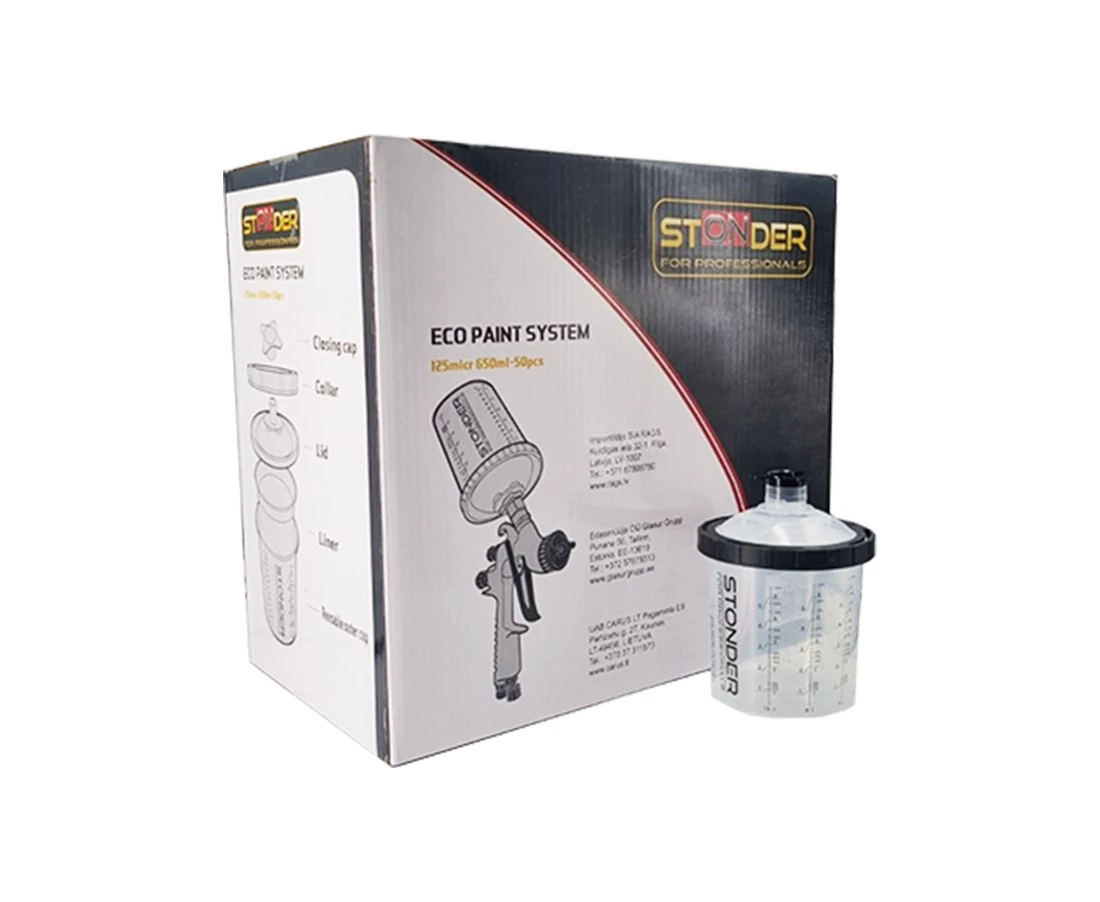 STONDER EPS tartály szett 50db 125mic 650ml